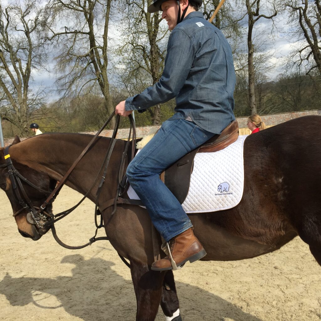 Learn to play polo team building event