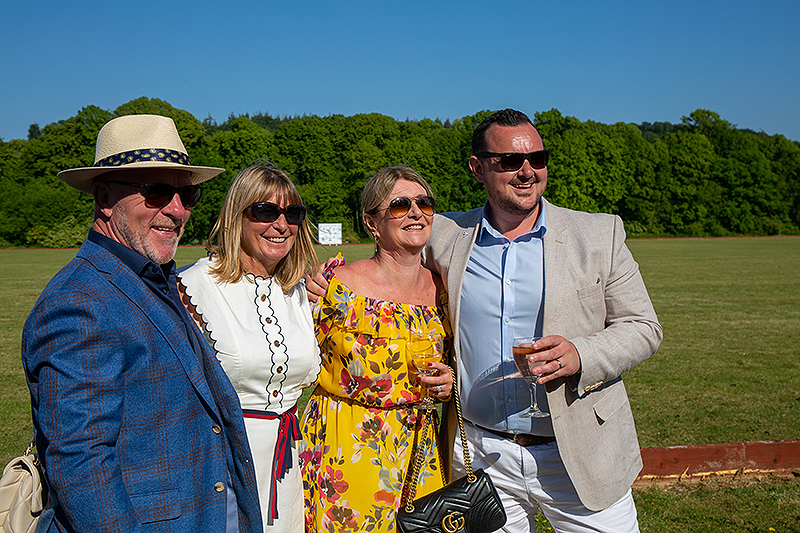 Guests at the polo